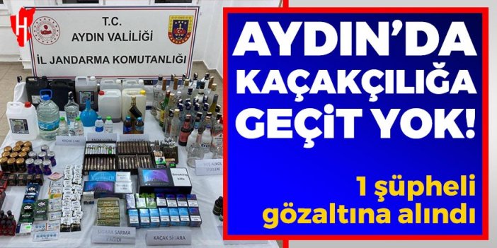 Aydın’da kaçakçılığa geçit yok