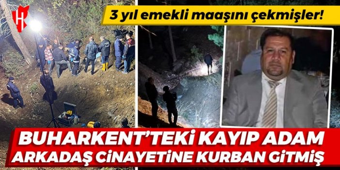 Buharkent'i sarsan cinayet! Arkadaşını sopayla öldürüp 3 yıl emekli maaşını çekmişler