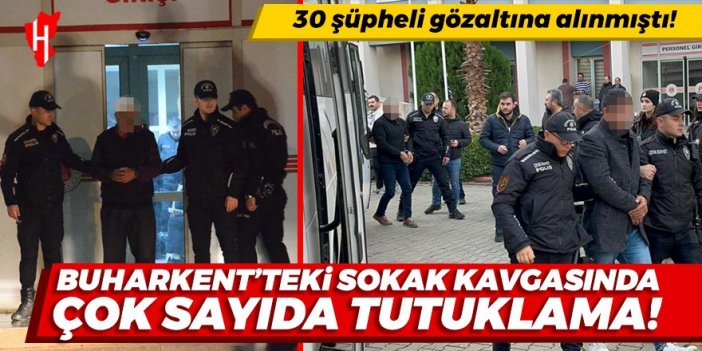 Buharkent'teki sokak kavgasında çok sayıda tutuklama!