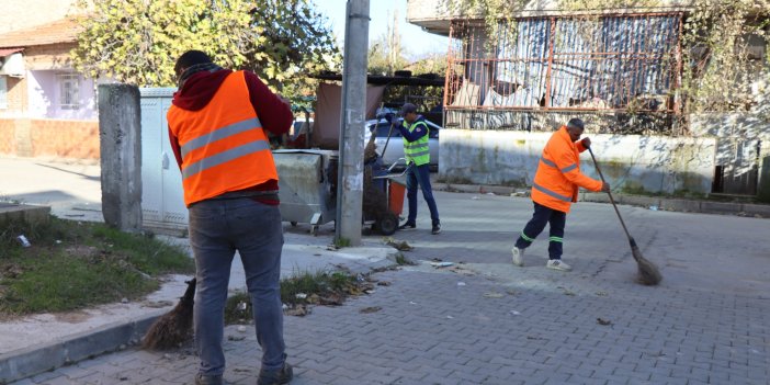 Ekipler sahada... Nazilli Belediyesi "Geleceğimiz için daha temiz bir kent" mottosuyla çalışıyor