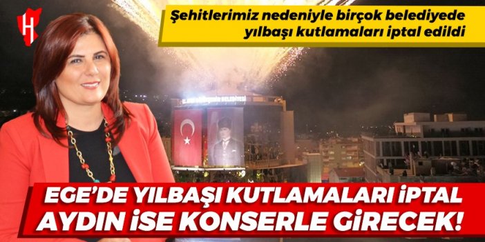 Ege'de yılbaşı eğlenceleri iptal edildi, Aydın’da konser verilecek