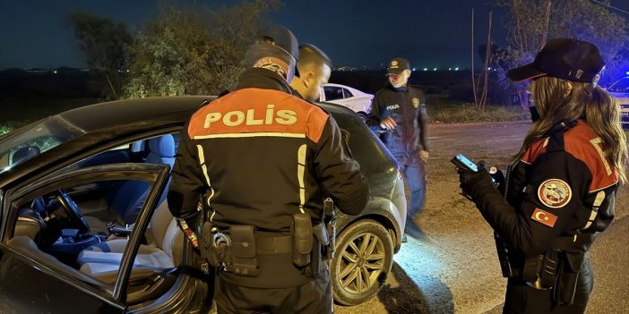 Aydın’da polis ekipleri yılbaşı mesaisinde