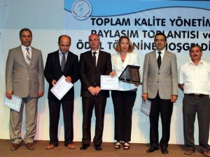 Aydın'da Toplam Kalite Yönetimi Ödülleri Sahiplerini Buldu