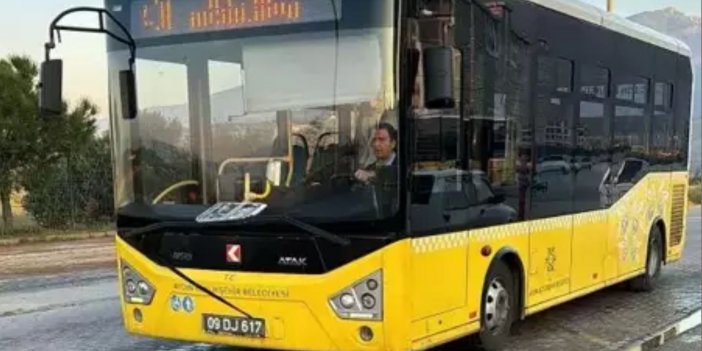 Aydın’da toplu ulaşım araçlarına siyah kurdele asıldı