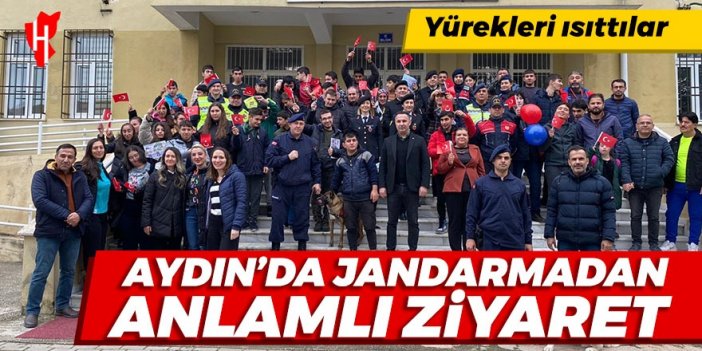 Aydın'da jandarmadan anlamlı ziyaret