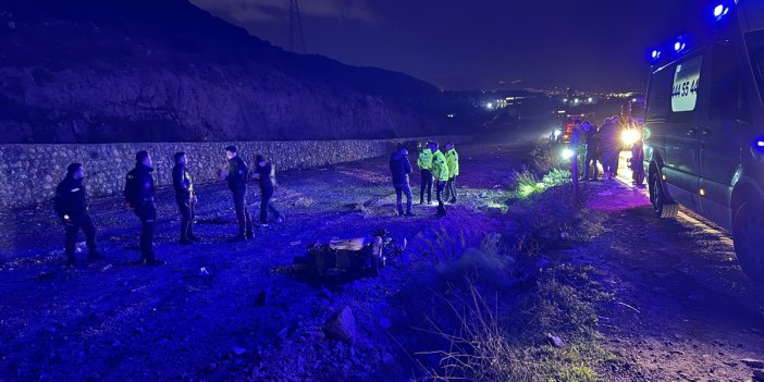 Gece zehir oldu… Feci kazada 1 ölü, 1 yaralı!