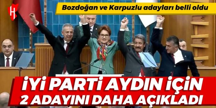 İYİ Parti Aydın’ın 2 adayını açıkladı