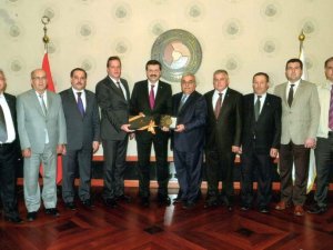 Aydın Ticaret Borsası, TOBB’u Ziyaret Etti