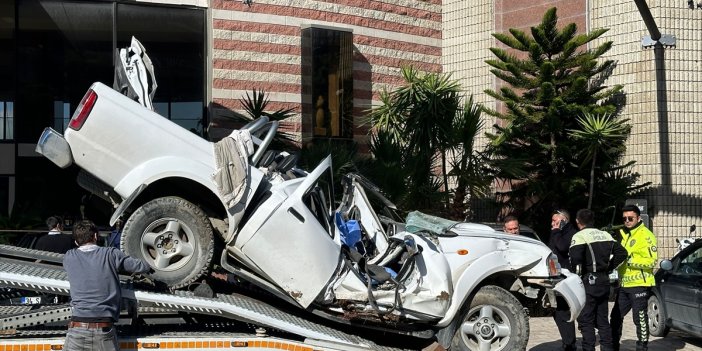 Feci kaza! Henüz 19 yaşındaydı... Devrilen pikabın sürücüsü öldü