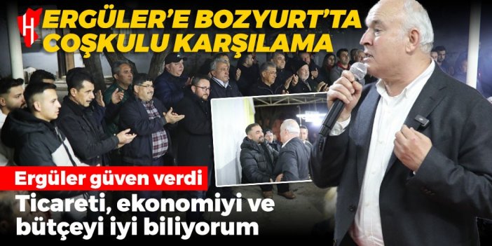 Ergüler’e Bozyurt Mahallesinde coşkulu karşılama