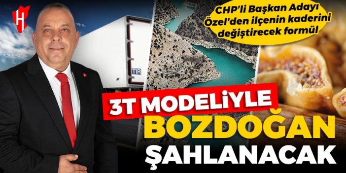 Galip Özel’den Bozdoğan’ın geleceğini kurtaracak formül: 3T Modeli