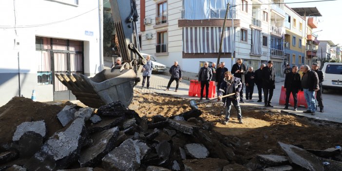 Nazilli’de 100 yıllık soruna neşter vuruluyor: Taş, beton, asfalt tarih olacak