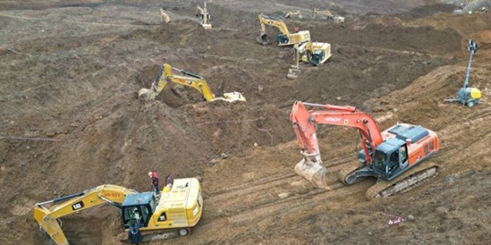 İliç'teki maden göçüğünde 9 işçiyi arama faaliyetleri durduruldu