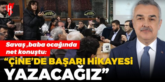 AK Partili büyükşehir adayı Savaş, baba ocağında net konuştu: ‘Çine’de başarı hikayesi yazacağız’