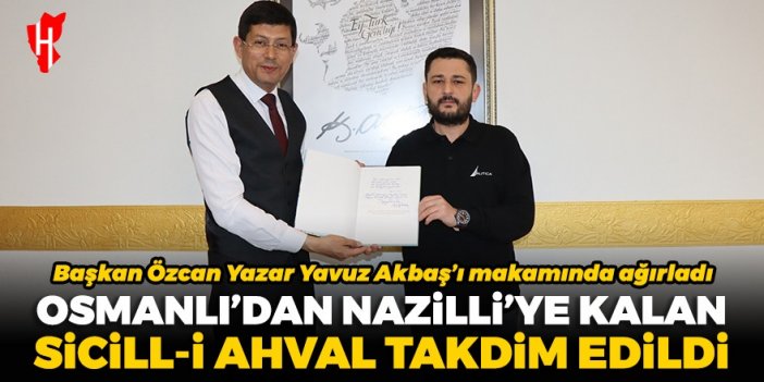 Başkan Özcan; “Nazilli kültür ve tarihine 12 eşsiz eser kazandırdık”