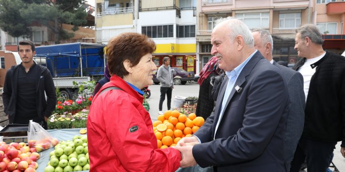 Nazilli’de kadın seçmenden Esat Ergüler’e: “AK Parti’ye değil, sana oy vereceğim”