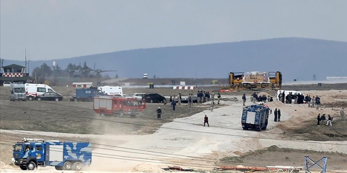 Konya'da askeri eğitim uçağı düştü!