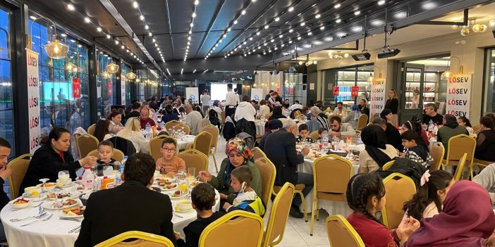 Aydın'da lösemili çocuklar ve aileleri için iftar düzenlendi