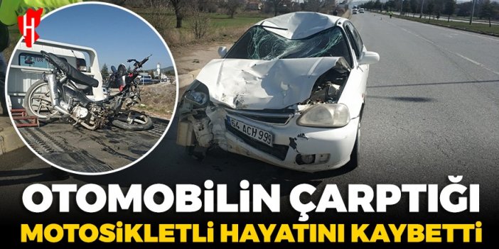 Otomobilin çarptığı yaya hayatını kaybetti!