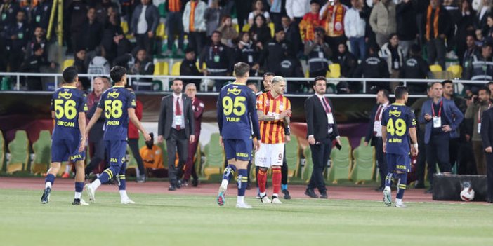 Süper Kupa tatil edildi! Fenerbahçe sahadan çekildi