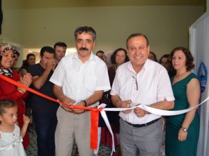 Bağarası’nda Dikiş Kursu ve Resim Sergisi Açıldı