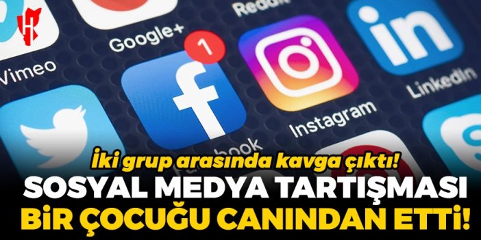 Sosyal medya tartışması bir çocuğu canından etti!