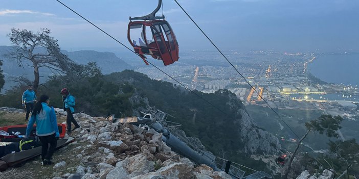 Antalya'da teleferik kazasında kabin düştü! Can kaybı ve yaralılar var: 43 kişi hâlâ havada mahsur