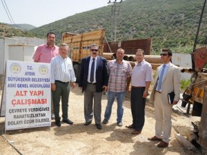 ASKİ Genel Müdürü Emre, Çalışmaları Yerinde İnceledi