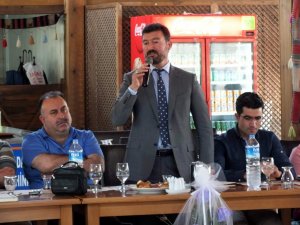 Ümmet Akın, Mahalle Muhtarlarıyla Bir Araya Geldi