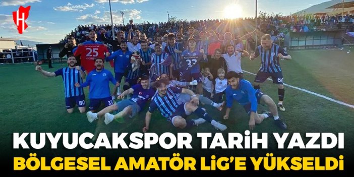 Kuyucakspor tarih yazdı: Bölgesel Amatör Lig’e yükseldi