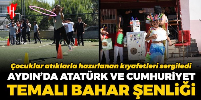 Aydın'da bahar şenliği düzenlendi