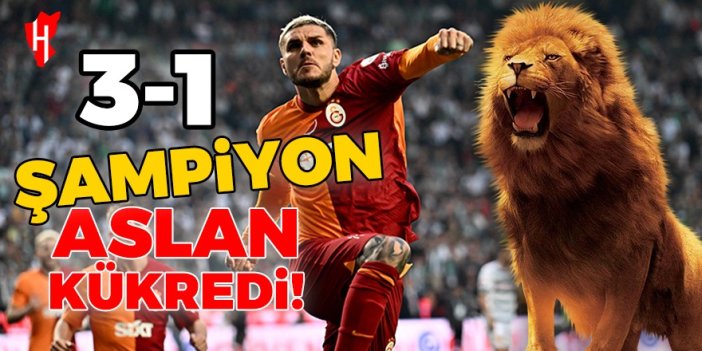 Son Dakika! Galatasaray 2023-2024 sezonu şampiyonu oldu