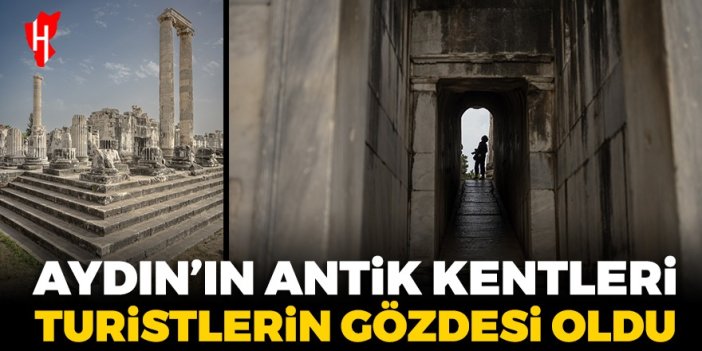 Aydın'ın antik kentleri turistlerin gözdesi oldu