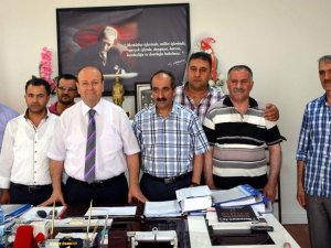 Aydınlı Manavlar, Başkan Özakcan’ı Ziyaret Etti