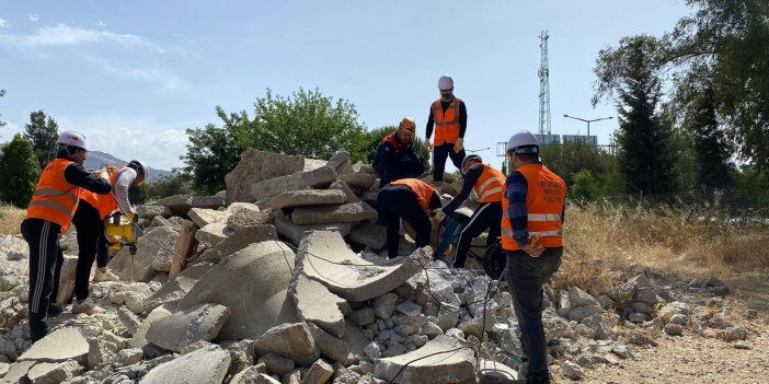 AFAD'tan Aydın'da arama kurtarma eğitimi