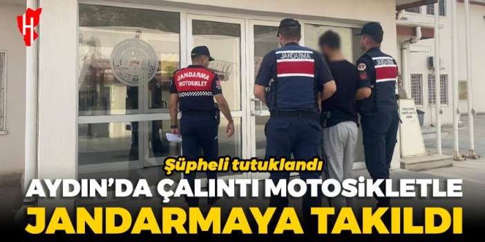 Çalıntı motosikletle yakalanmıştı, tutuklandı!