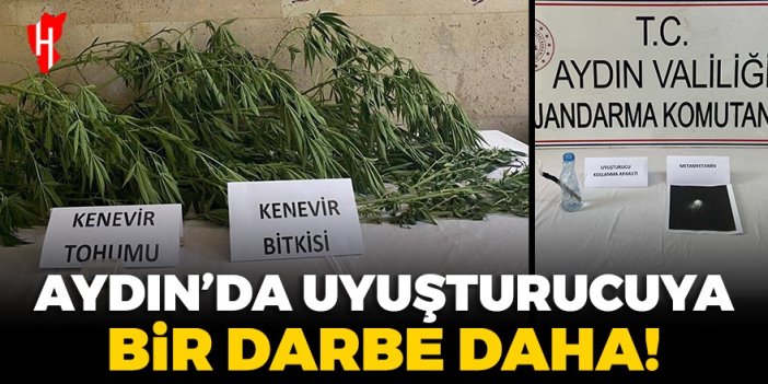 Aydın'ın iki ilçesinde uyuşturucuya darbe!