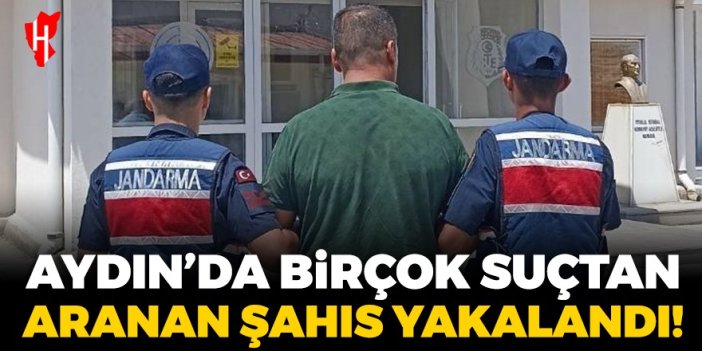 Aydın'da birçok suçtan aranan şahıs yakalandı!