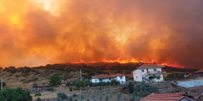 Ege'nin ciğerleri kül oldu! 14 saatte söndürüldü: 430 kişi tahliye edildi!