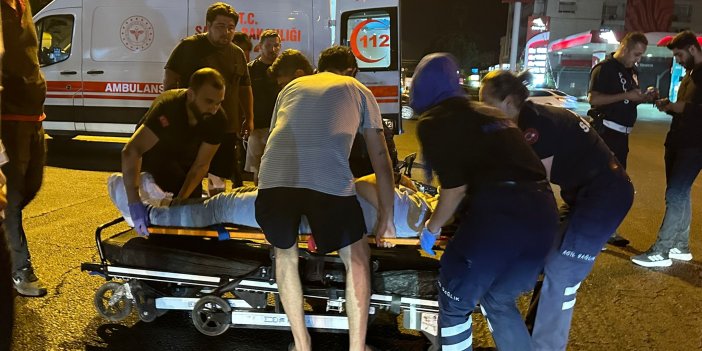 Nazilli’de motosikletle otomobil çarpıştı: 1 yaralı