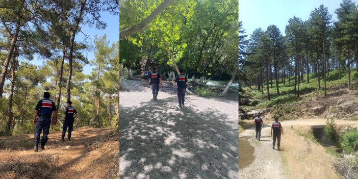 Bozdoğan’da yangın teyakkuzu! Jandarma orman arazilerini sürekli denetliyor