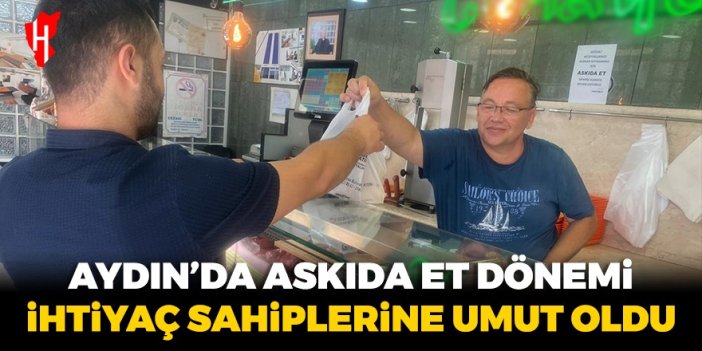 İhtiyaç sahiplerine 'askıda et' kampanyası