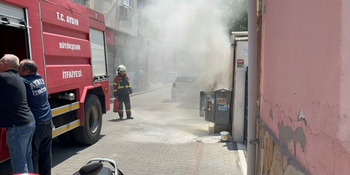 Nazilli’de trafo patladı, faciadan dönüldü.. Cuma namazında yangın paniği!