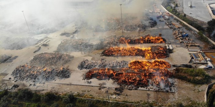 Yangında 18. saat! Emekler kül oldu: Ekiplerin mücadelesi sürüyor…