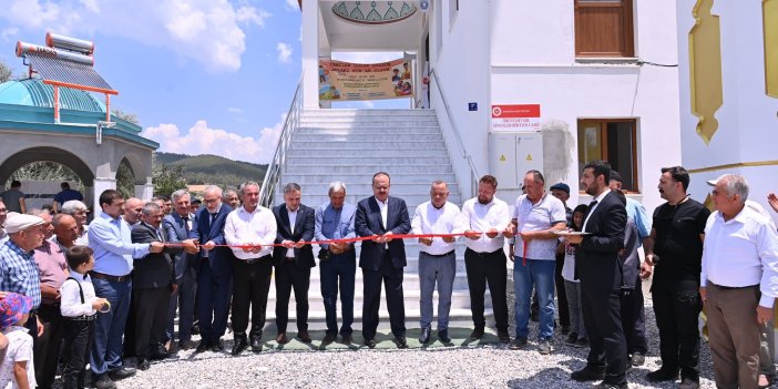 Törenle açıldı: Bozdoğan'a yeni camii