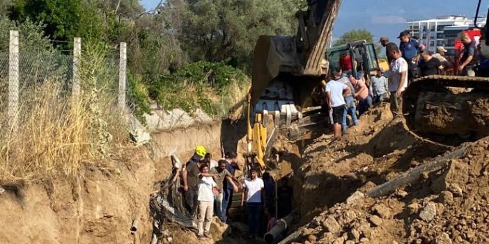 Son dakika! Nazilli’de göçük: 4 İşçi toprak altında kaldı