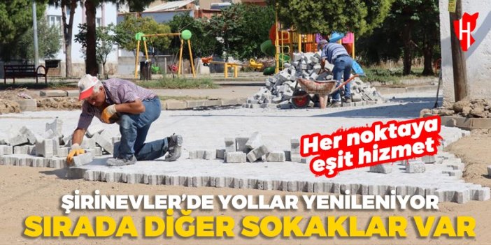 Nazilli'de yol yenileme çalışmaları devam ediyor