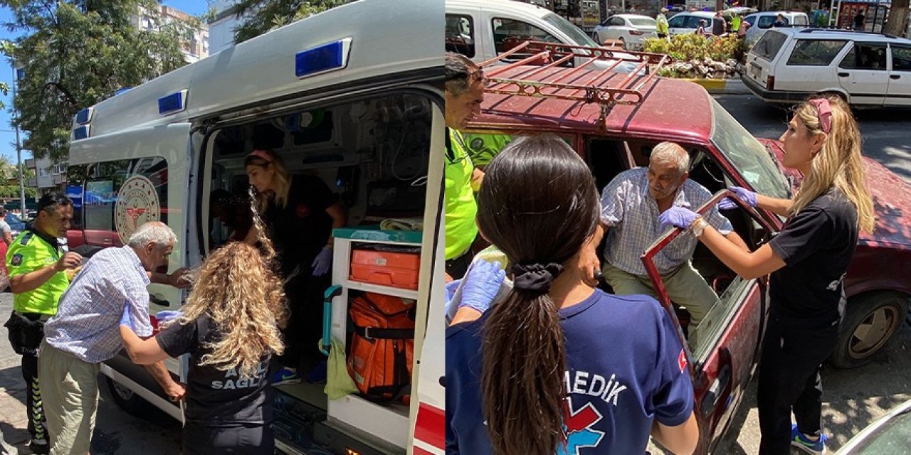 Nazilli’de trafik kazasında 1 kişi yaralandı