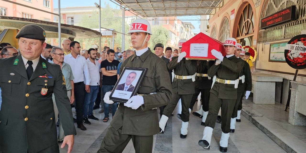 Nazilli'de askeri tören: Kıbrıs Gazisi, son yolculuğuna uğurlandı