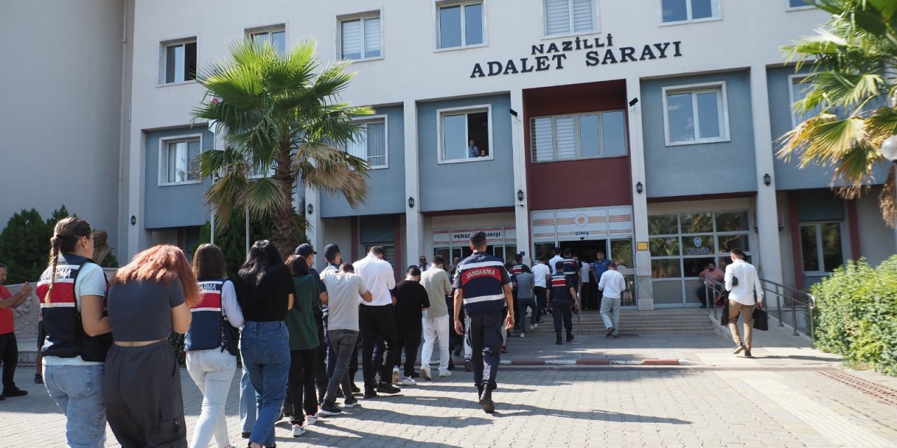 Nazilli’de yasa dışı bahis ve kumar operasyonunda karar çıktı: 14 şüpheli tutuklandı